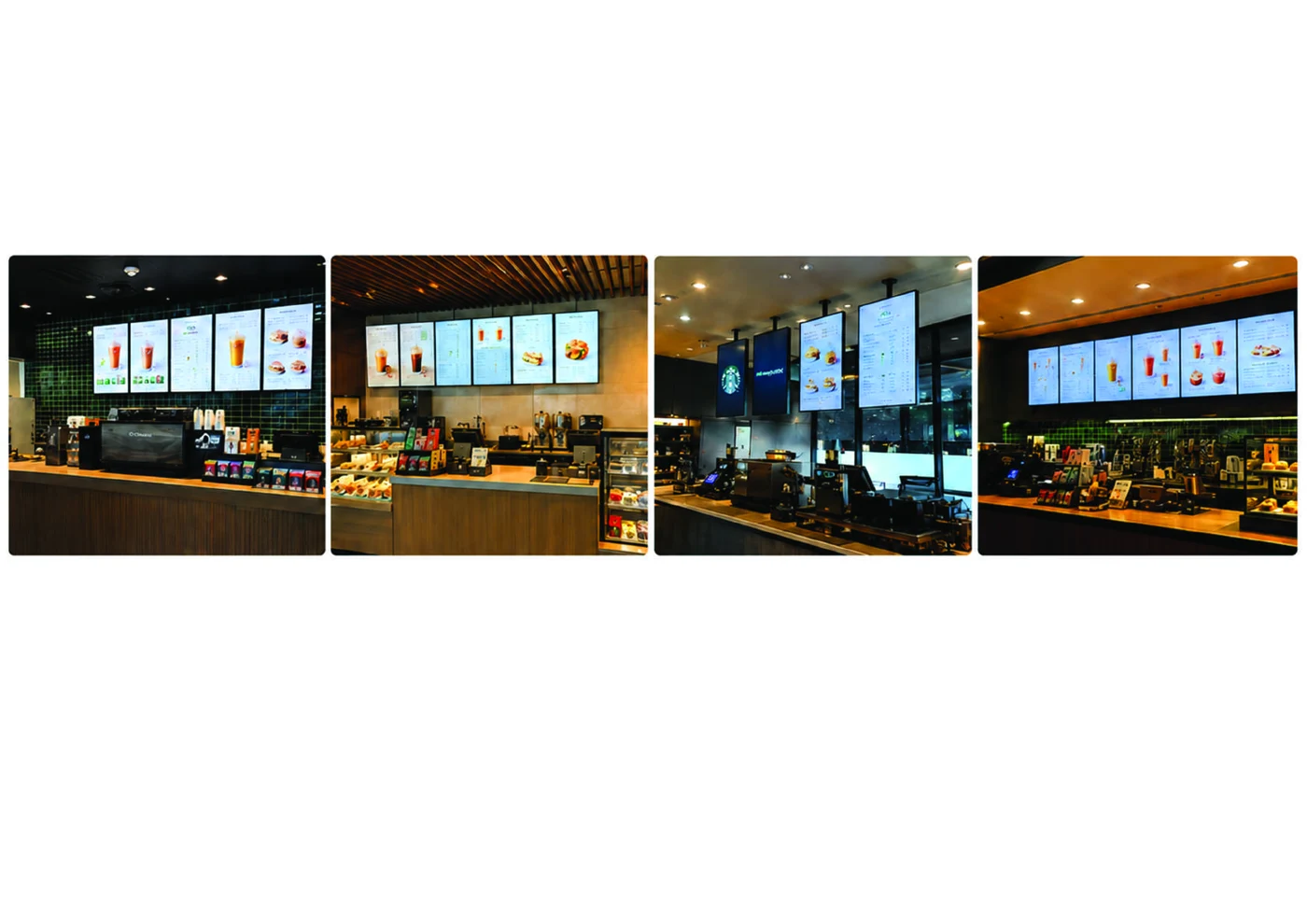Starbucks — Digital signage