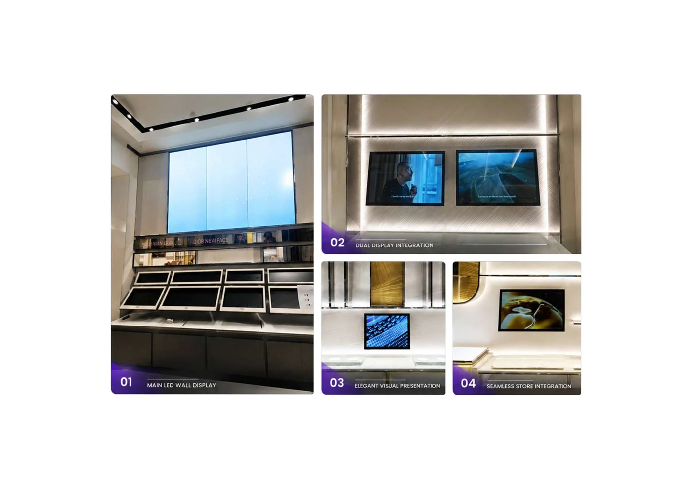 Dior — LED video walls