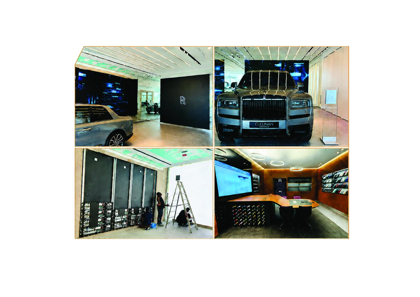 Rolls-Royce Kuwait Showroom — Commercial AV